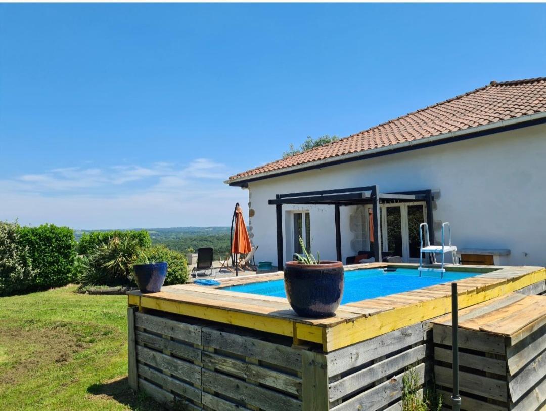 Family Home With Pool Saint-Lon-Les-Mines المظهر الخارجي الصورة